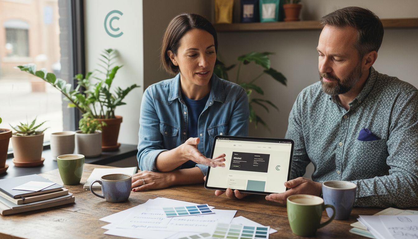 custom website client consultation