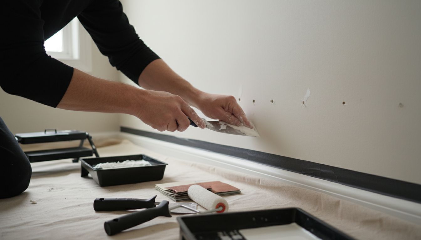 wall preparation painting