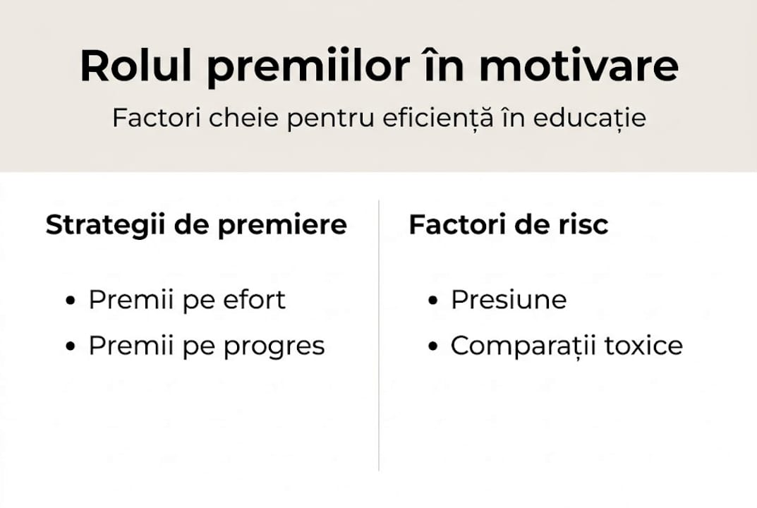 Infografic: importanța premiilor și principalele elemente care contează