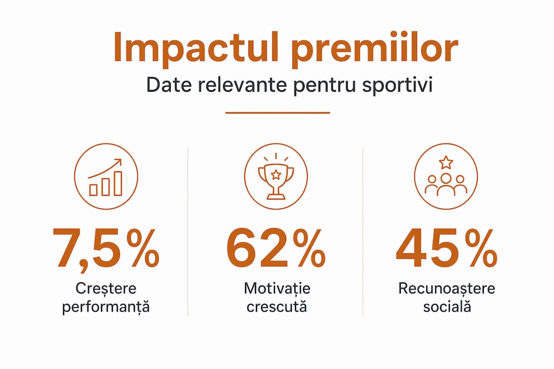 Infografic: Statistici despre impactul acordării premiilor în sport