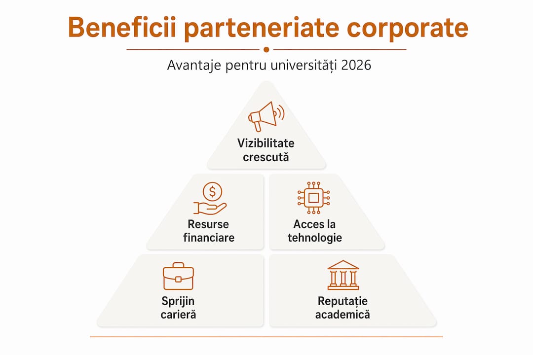 Infografic: Avantajele premiilor corporate oferite universităților