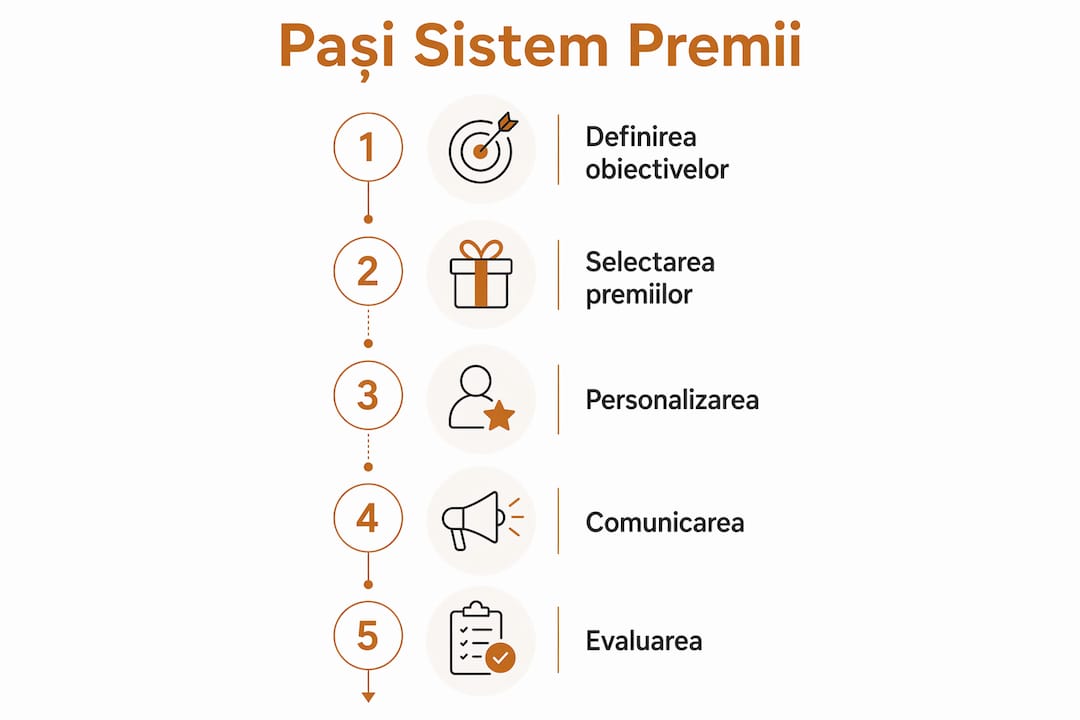 Infografic: Cum să creezi un sistem de recompense care chiar funcționează – pași esențiali
