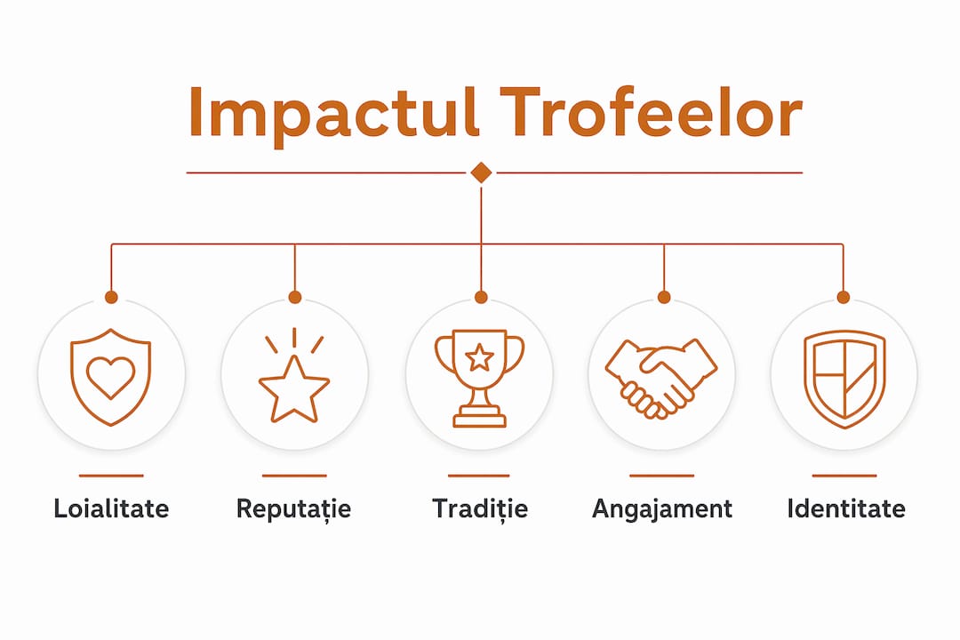 Infografic: Cum influențează trofeele imaginea și spiritul unui club