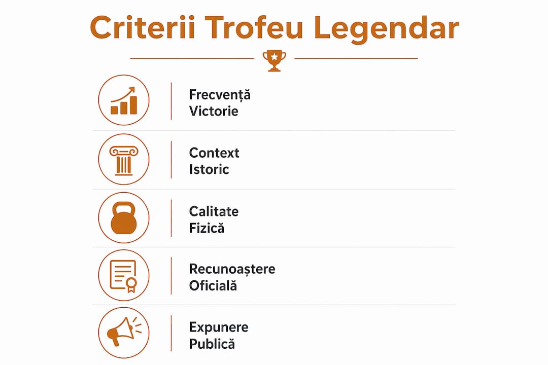 Infografic: Ce condiții trebuie să îndeplinească un club pentru a obține un trofeu legendar