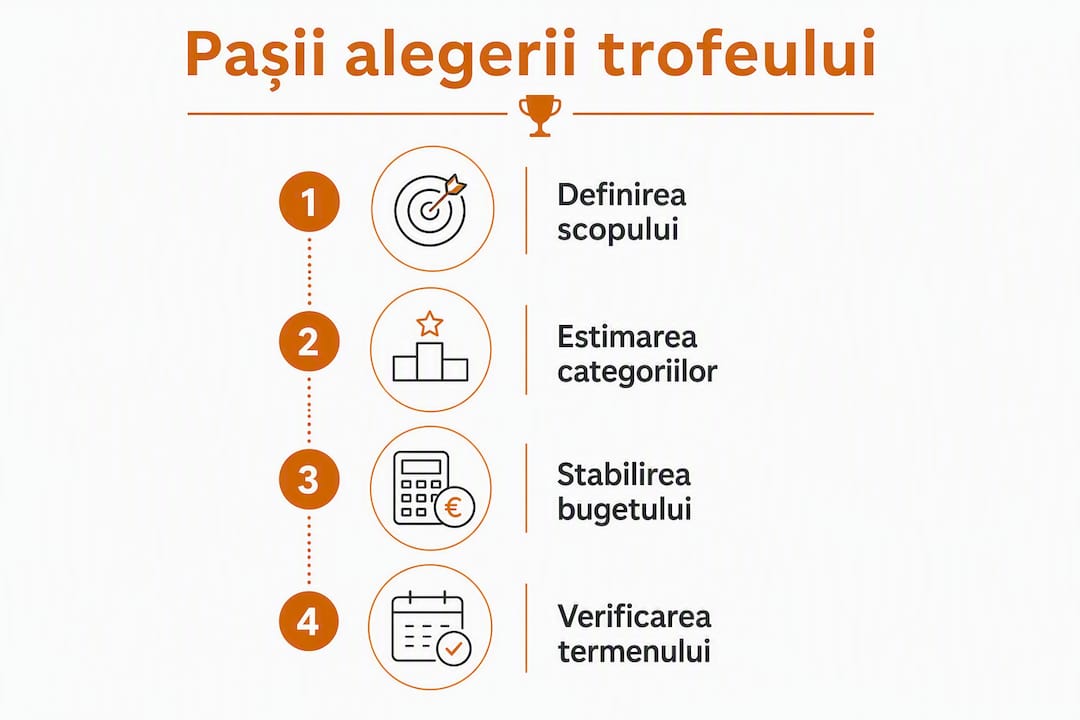 Infografic: cum alegi trofeul potrivit pentru ceremonia universitară