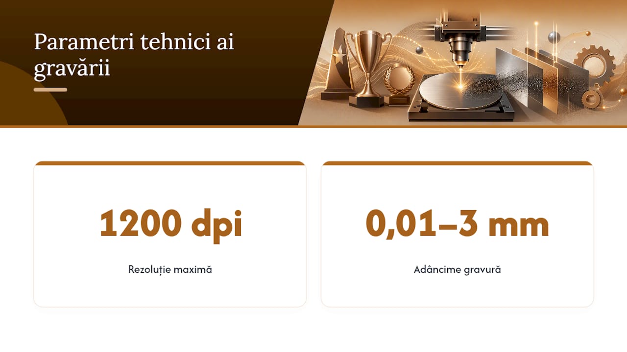 Rezoluția și profunzimea gravurii laser