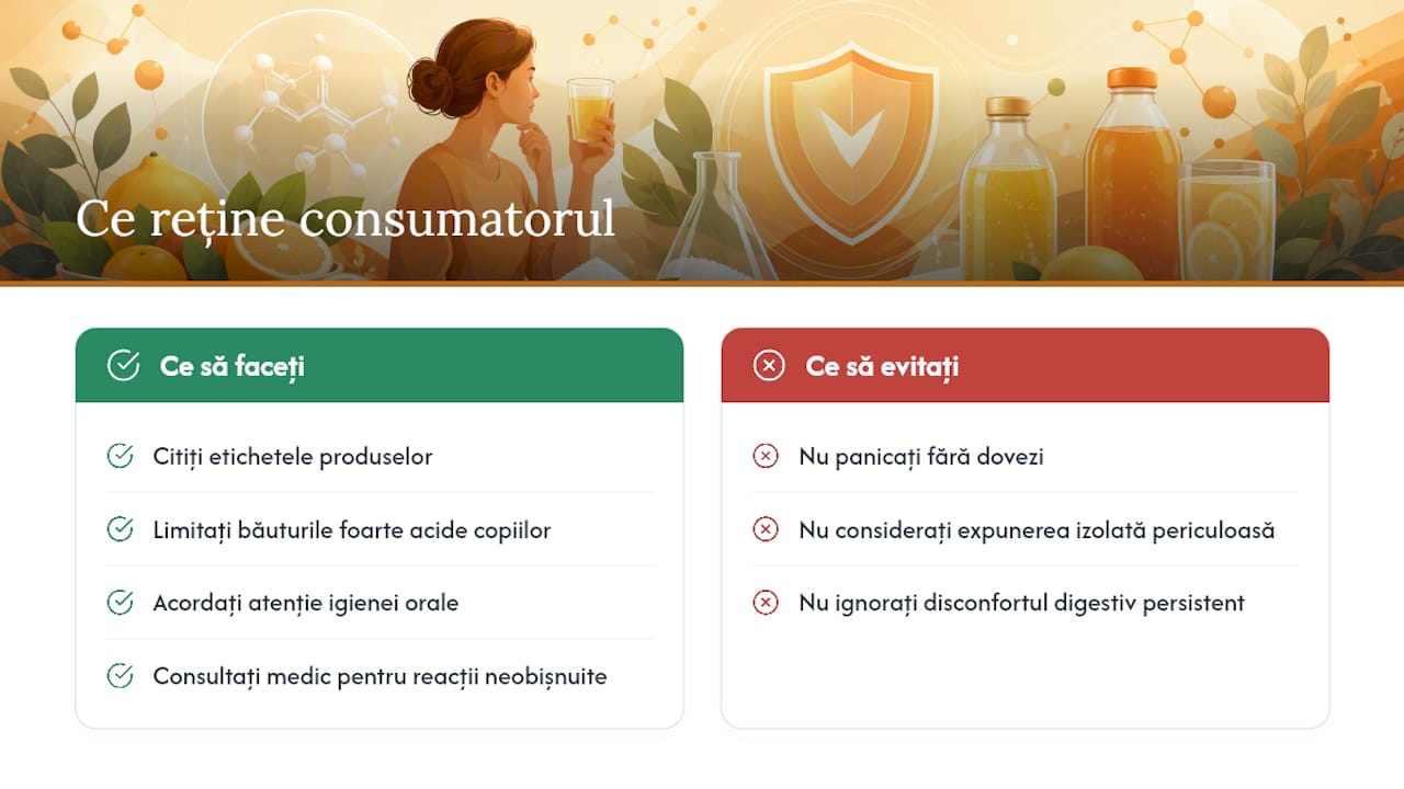 Ce ar trebui să rețină consumatorul — overview diagram