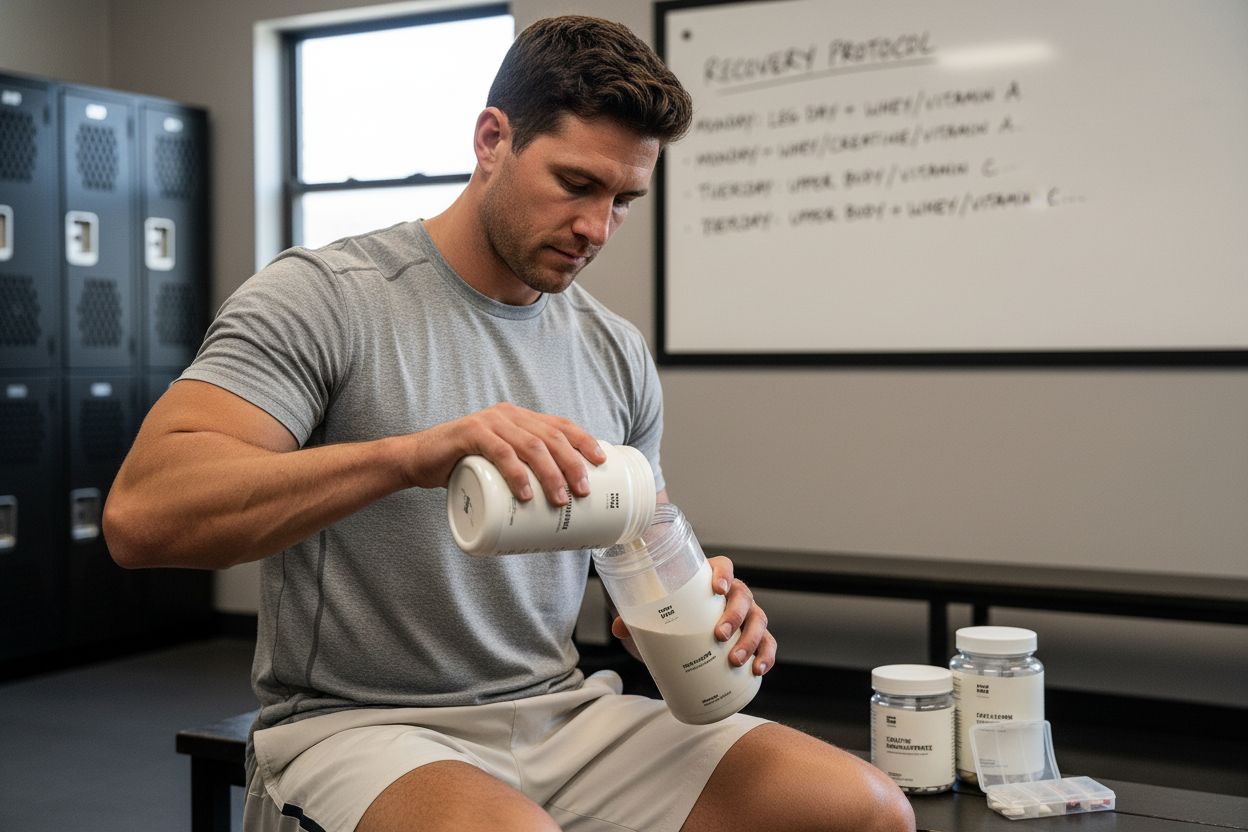 athlete supplement routine