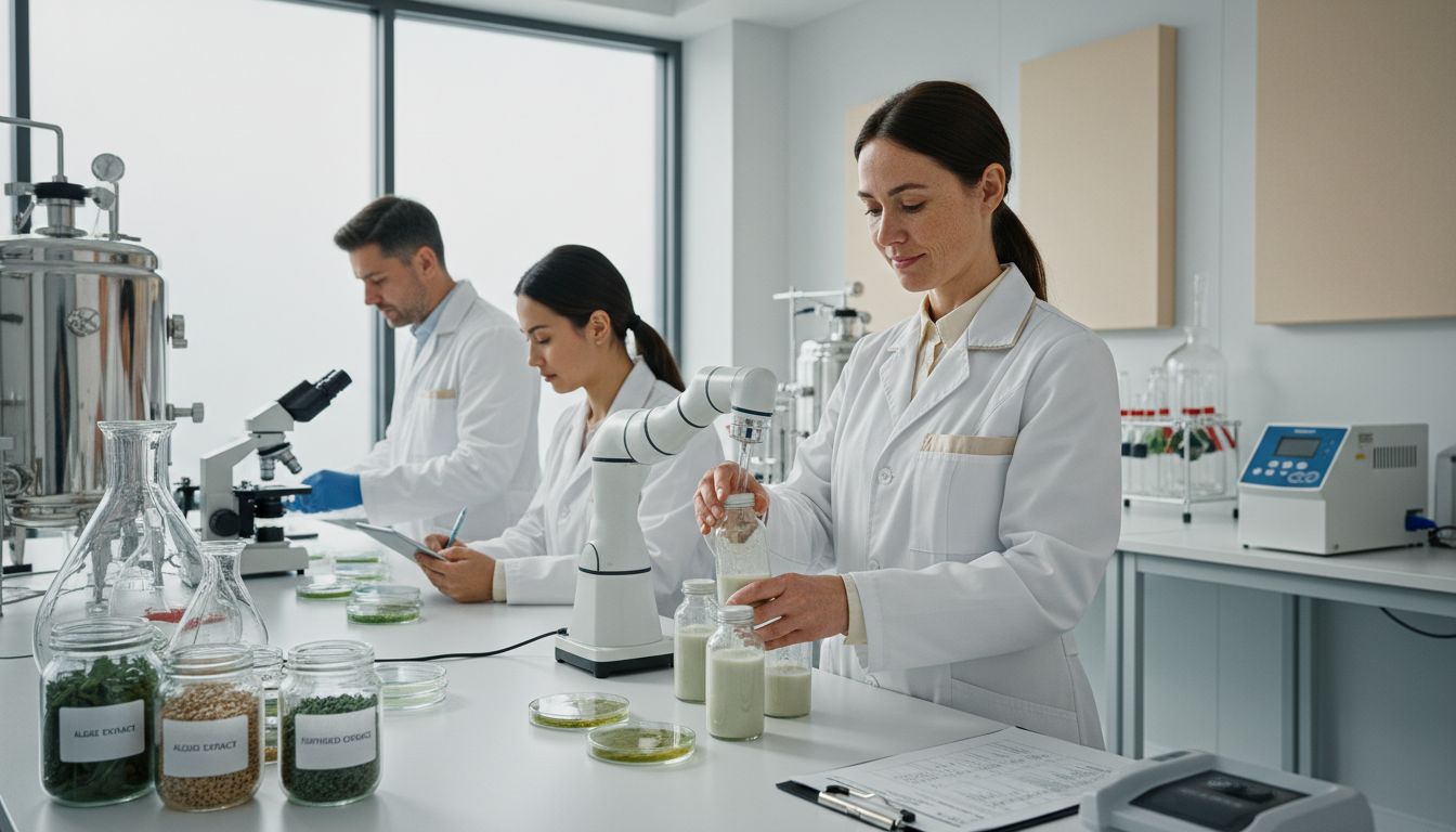 vegan supplement laboratory