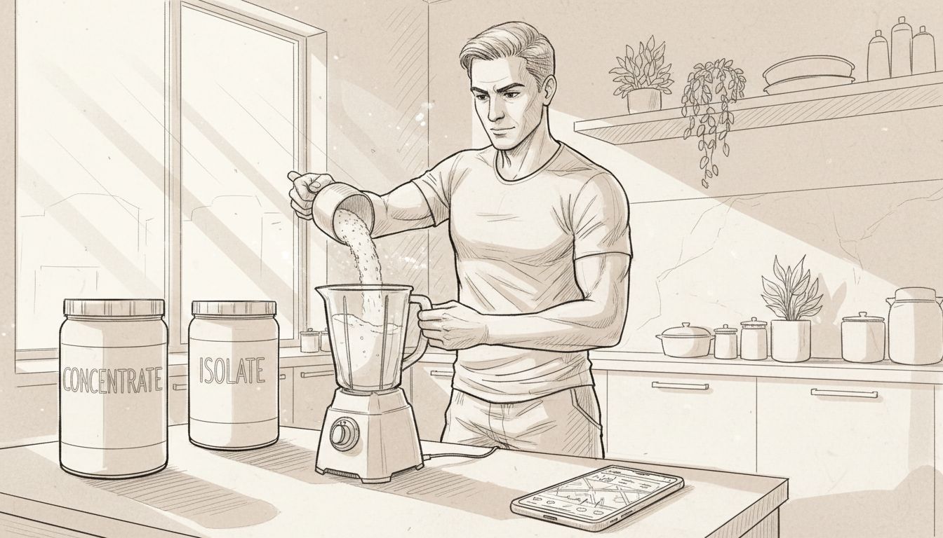 whey protein home use