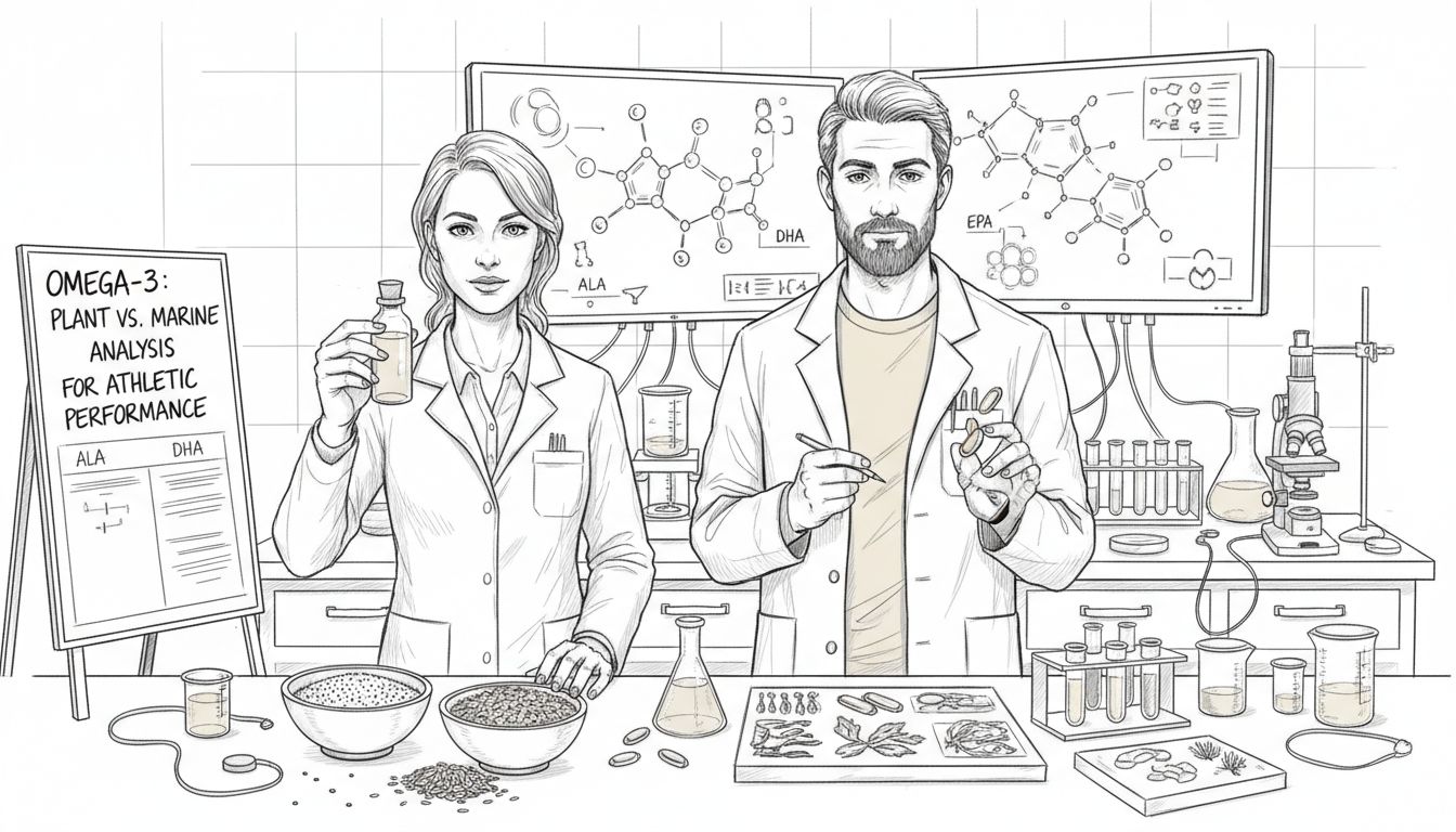 omega-3 research laboratory