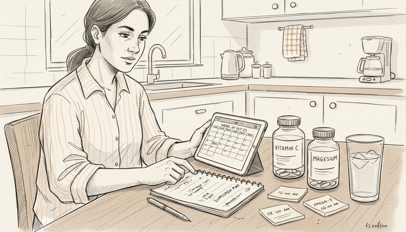 creating supplement schedule