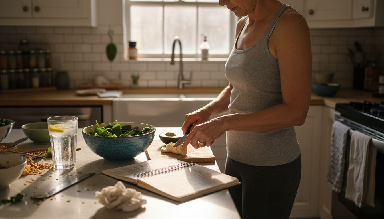 Preparing electrolyte-rich foods in kitchen