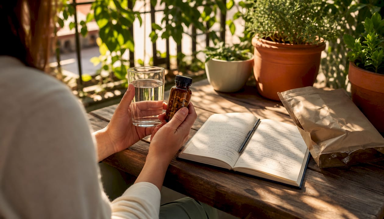 Digestive aid supplements and notes