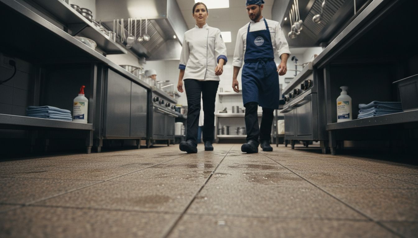 anti-slip kitchen tiles