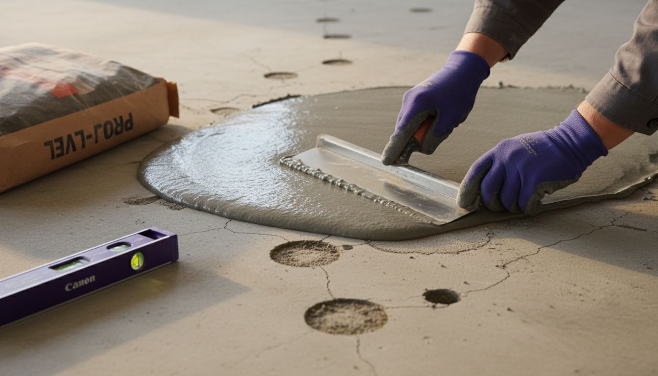 repair floor imperfections