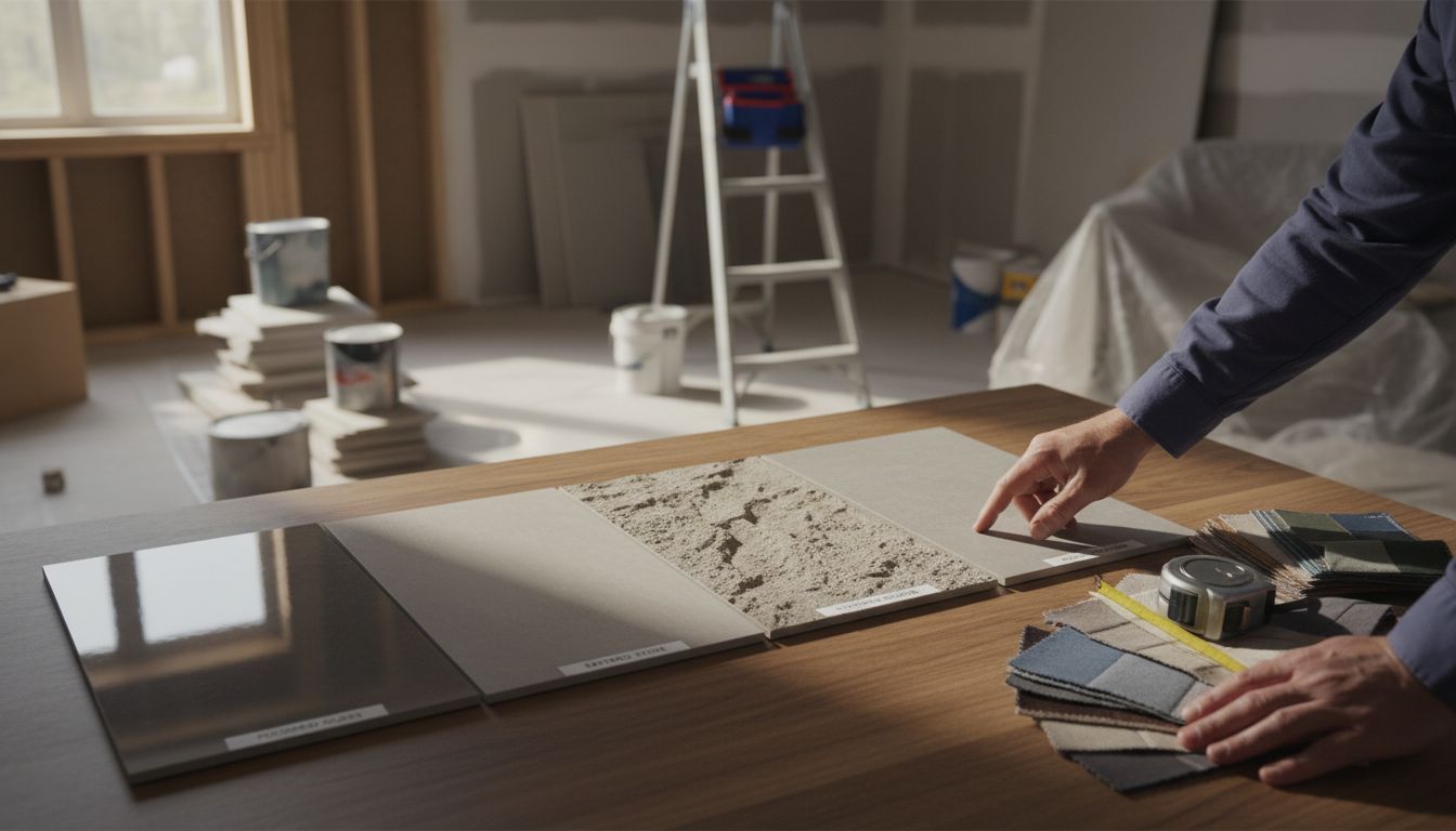 tile surface comparison