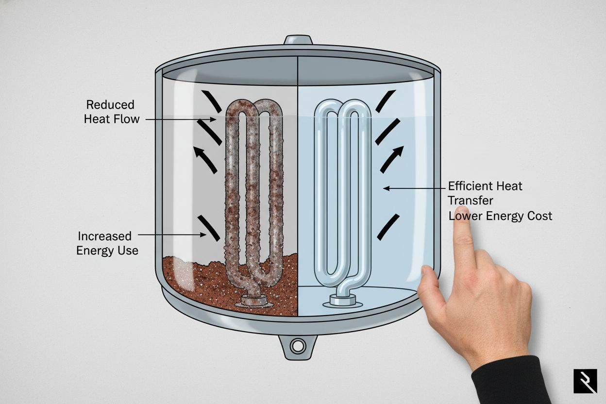 water heater sediment