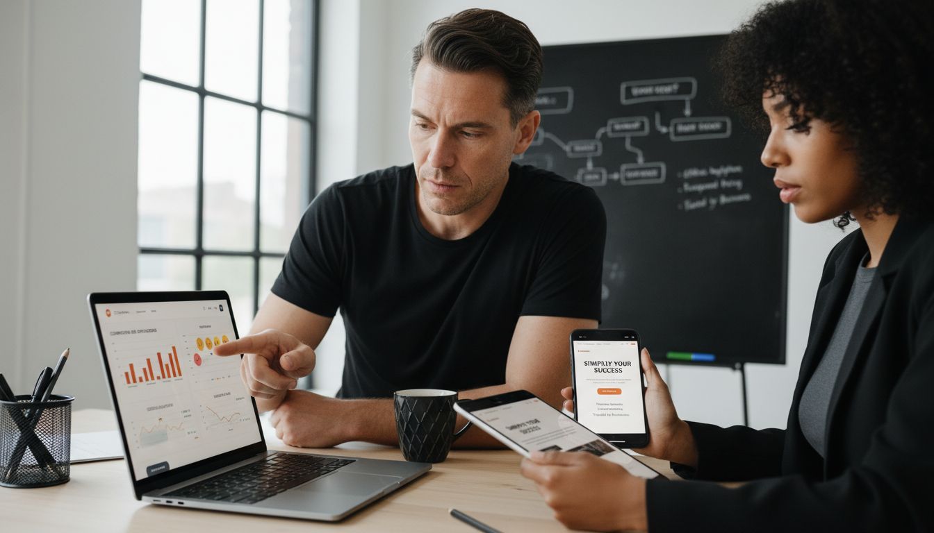 high-converting website devices