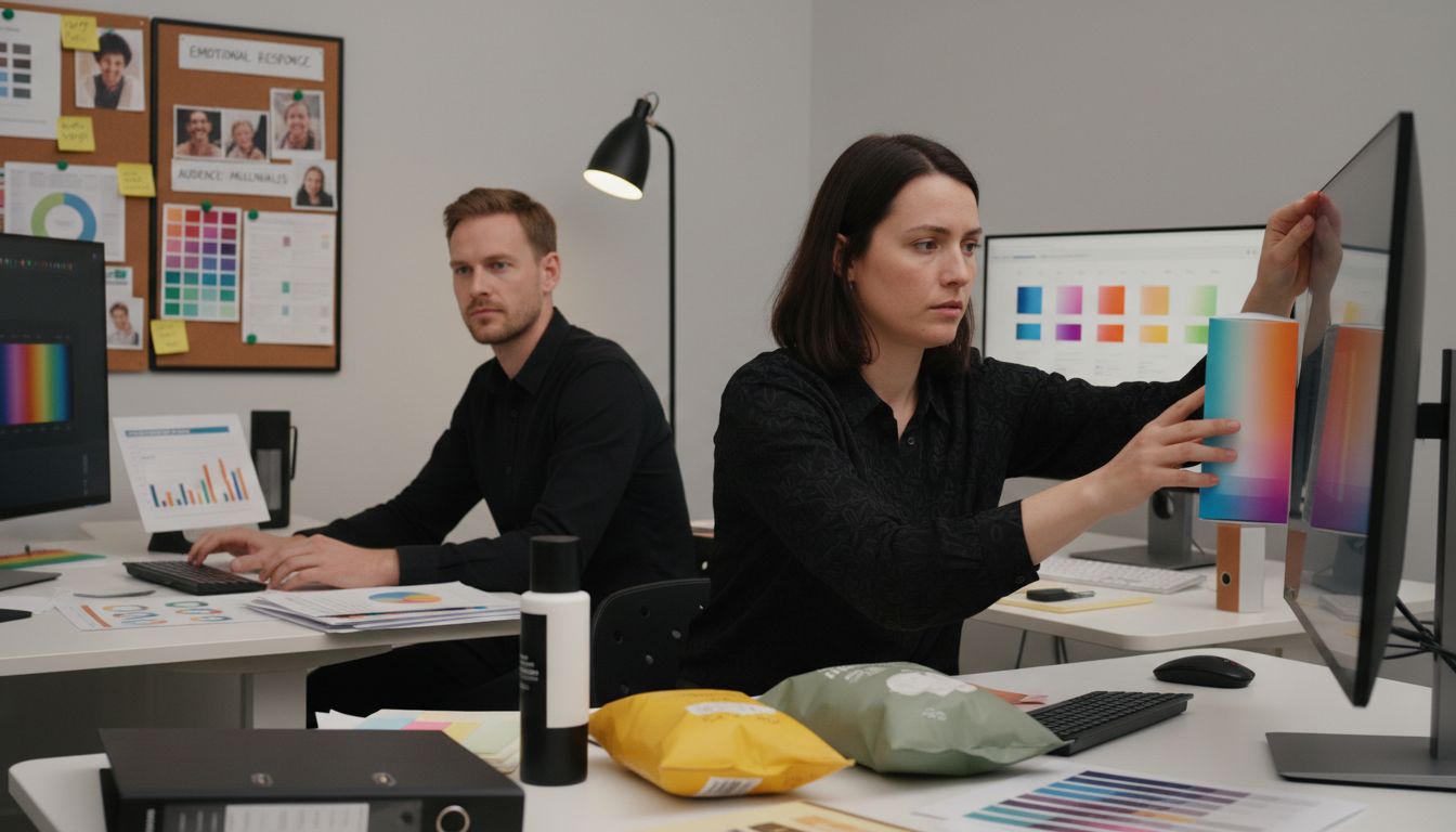 brand color application