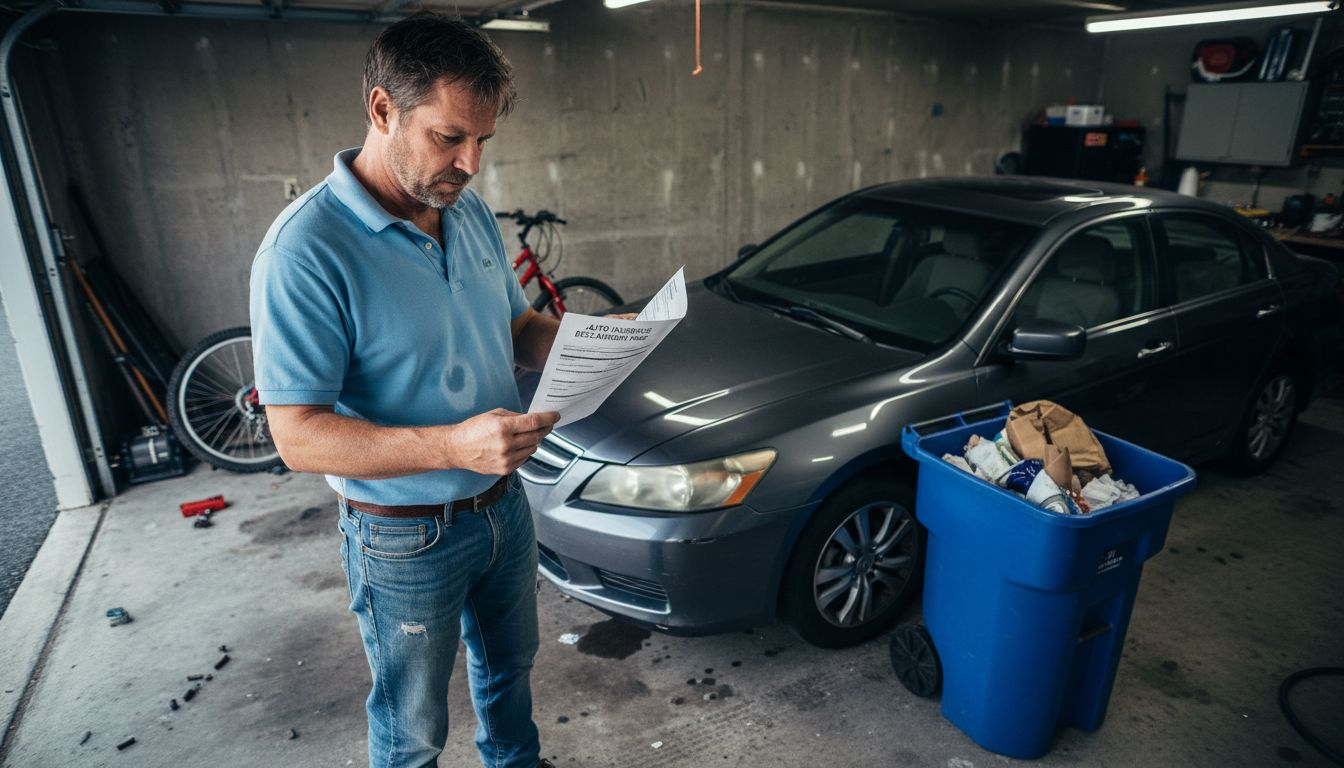 California man with liability-only coverage paper