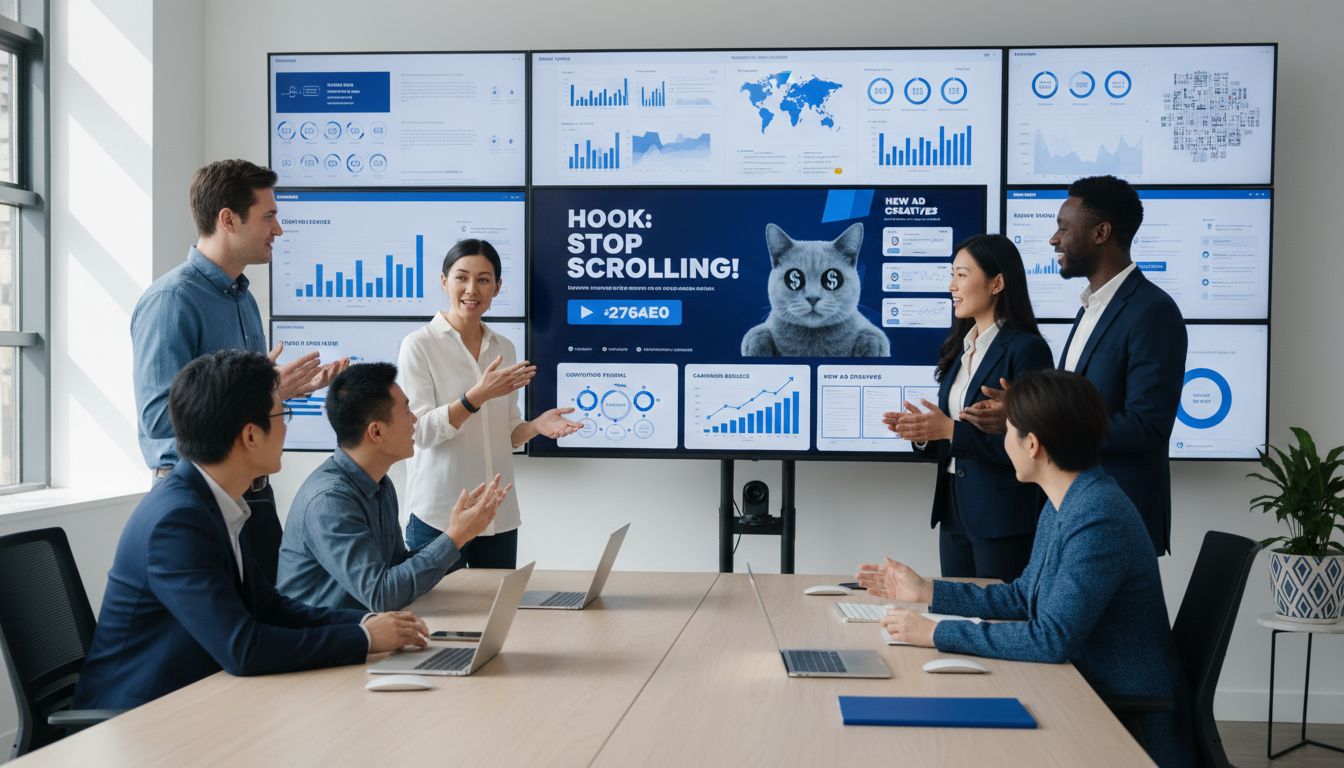 video advertising workspace