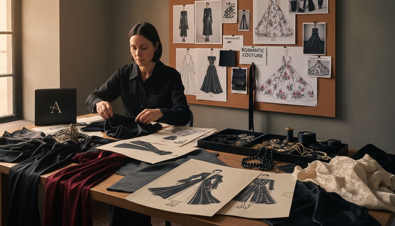 luxury fashion design process