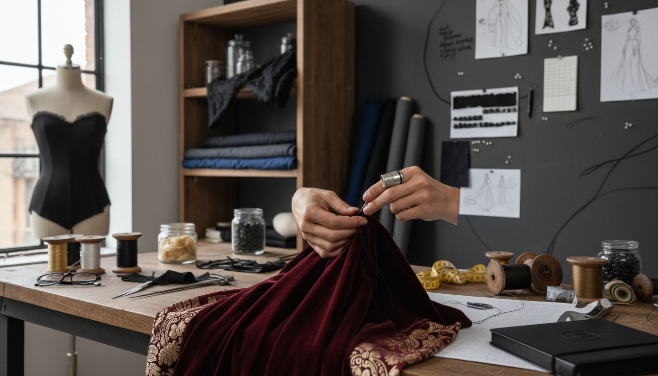 couture craftsmanship detail