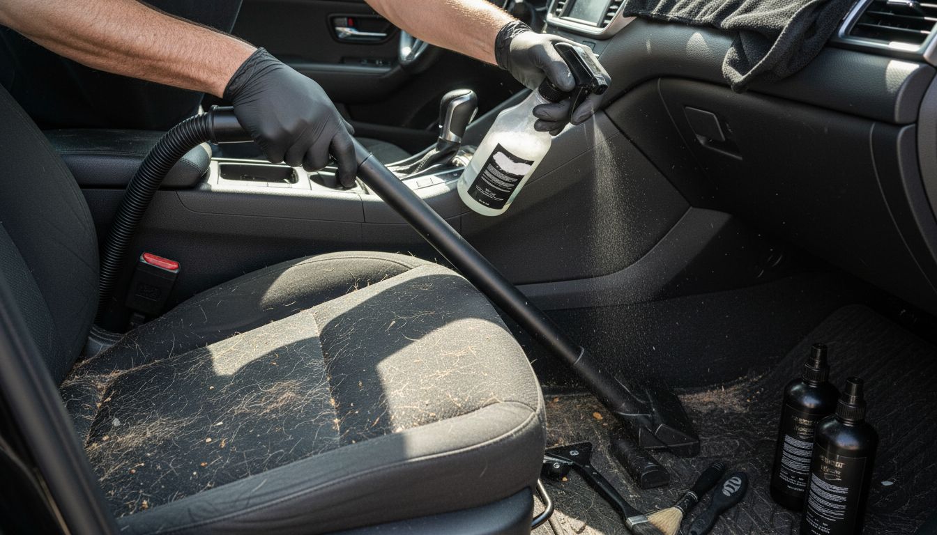 interior detailing cleaning