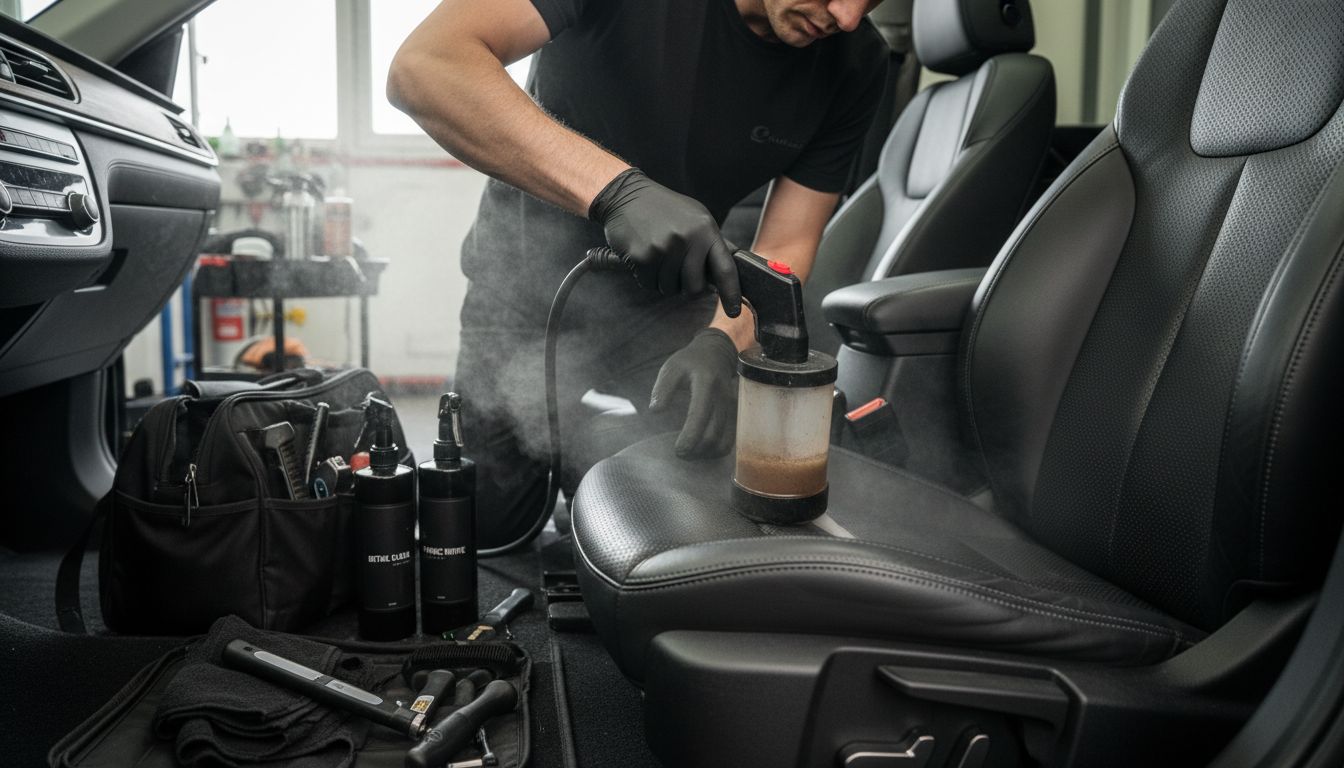 interior detailing tools