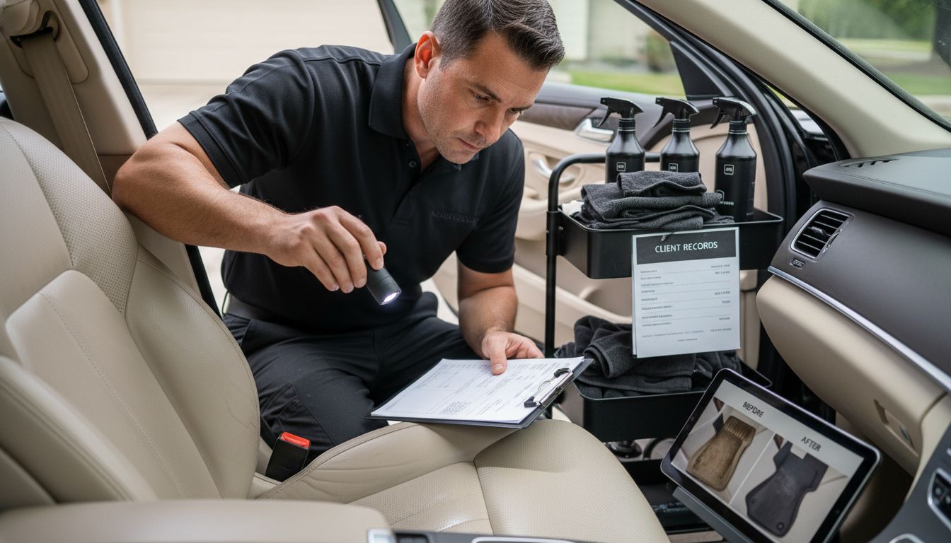 vehicle inspection detailing