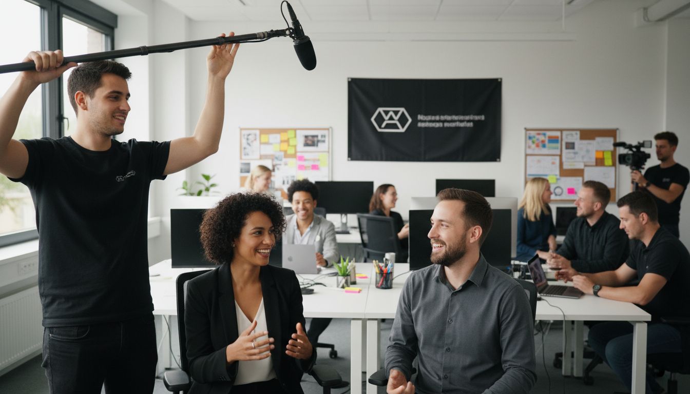 recruitingvideo am arbeitsplatz