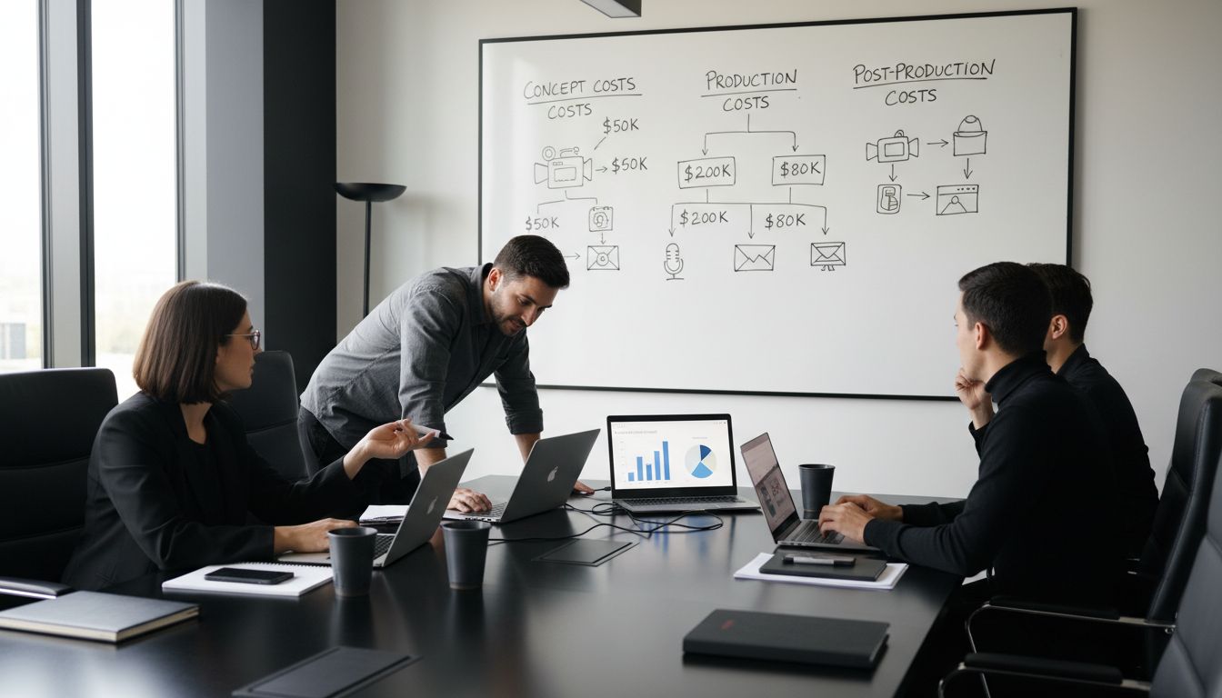Filmproduktion Budgetplanung Büro