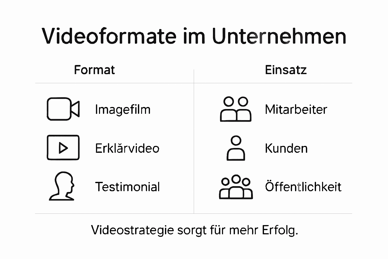 Übersicht: Welche Videoformate gibt es und wofür eignen sie sich?
