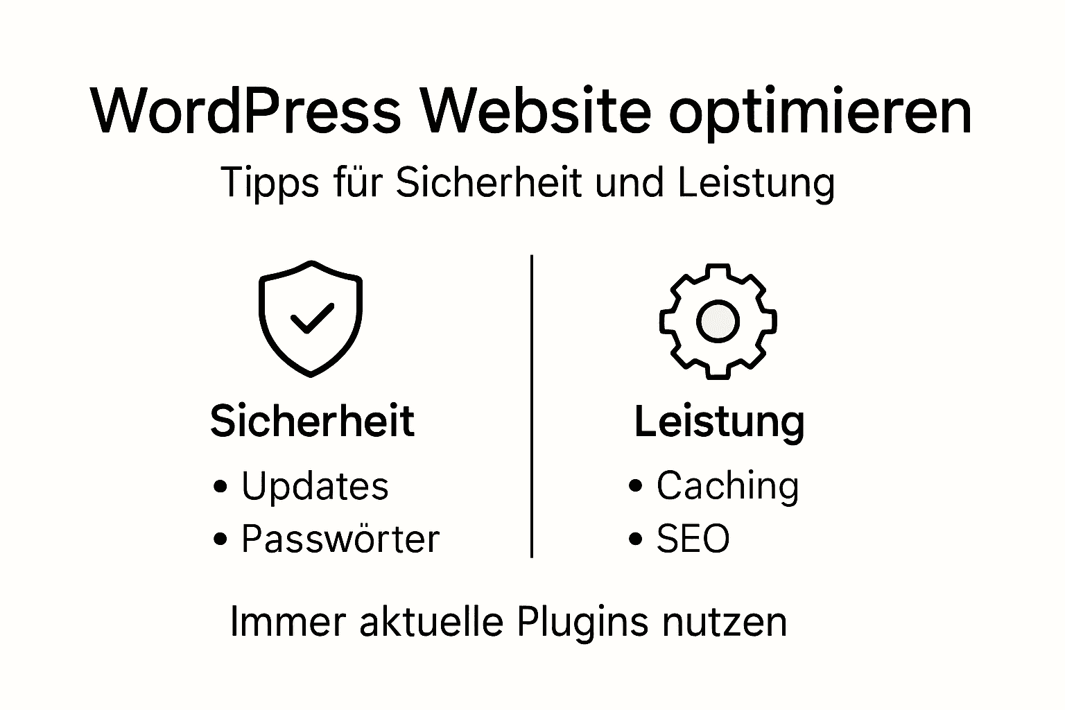 Übersicht: Die besten Tipps, um deine WordPress-Seite zu optimieren