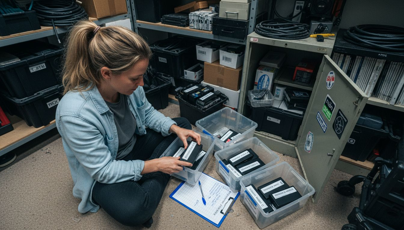Unterstützung beim Strukturieren und Ordnen von Videoprojekt-Dateien