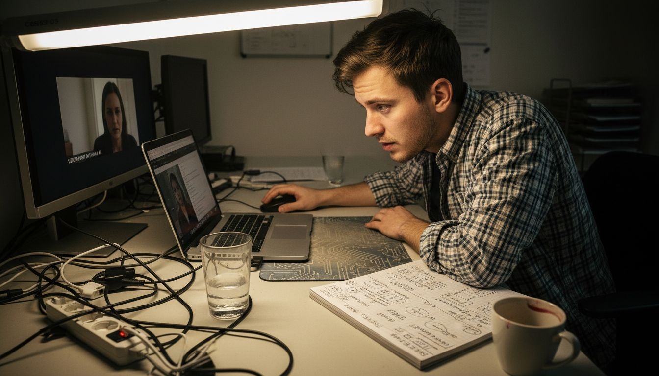 IT-Mitarbeiter unterstützen per Videoanruf direkt am Arbeitsplatz.