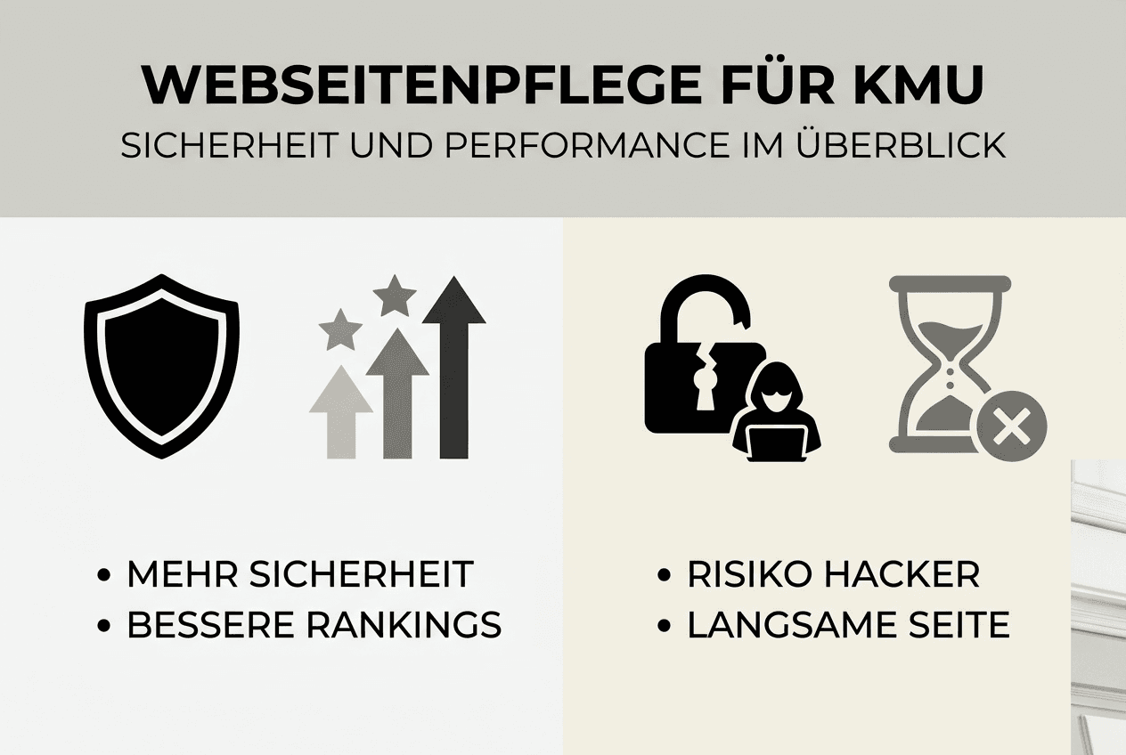 Übersicht: Die Vor- und Nachteile der regelmäßigen Pflege von Webseiten im Überblick