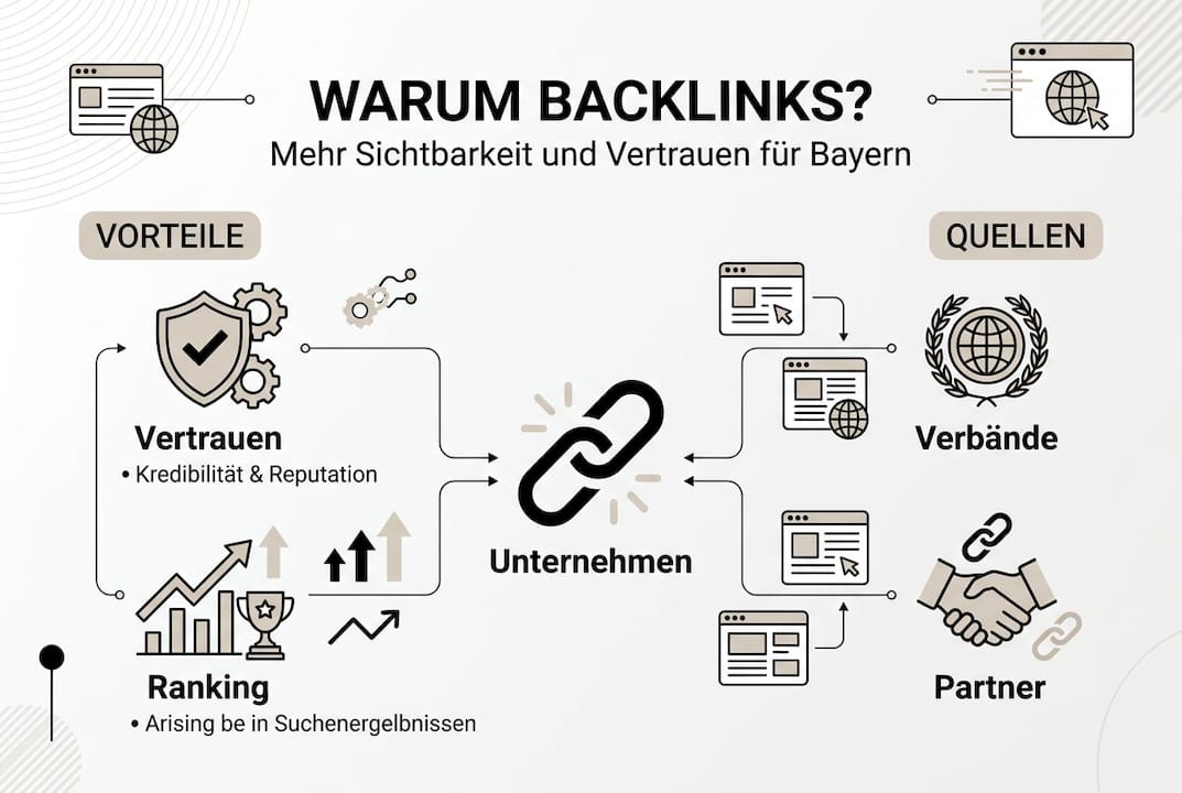 Infografik: Warum Backlinks wichtig sind und wie man sie gewinnt