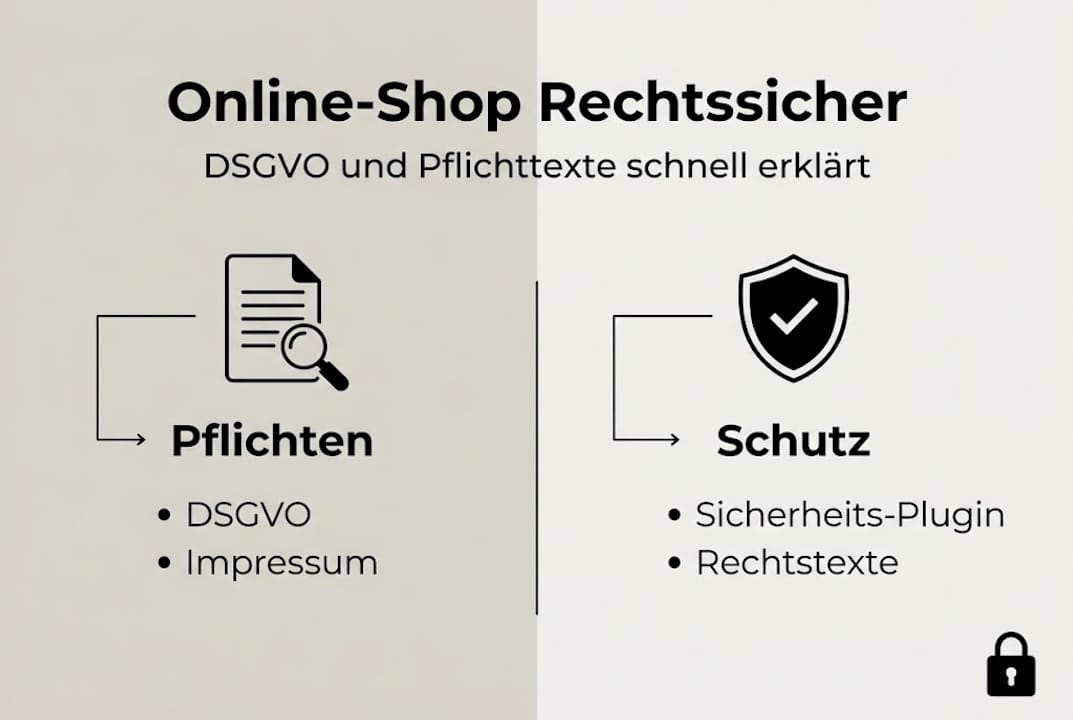 Übersicht: So bleibt Ihr Online-Shop rechtlich auf der sicheren Seite