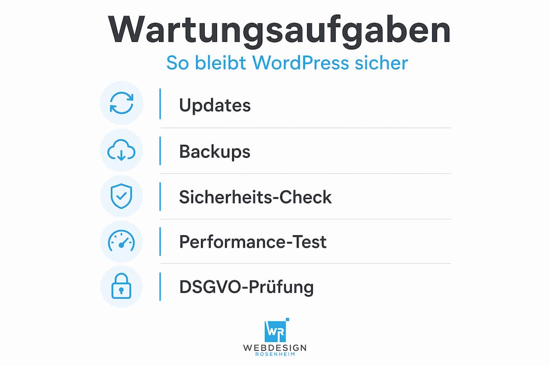 Übersicht: Wichtige WordPress-Wartungsaufgaben und deren Ablauf im Überblick