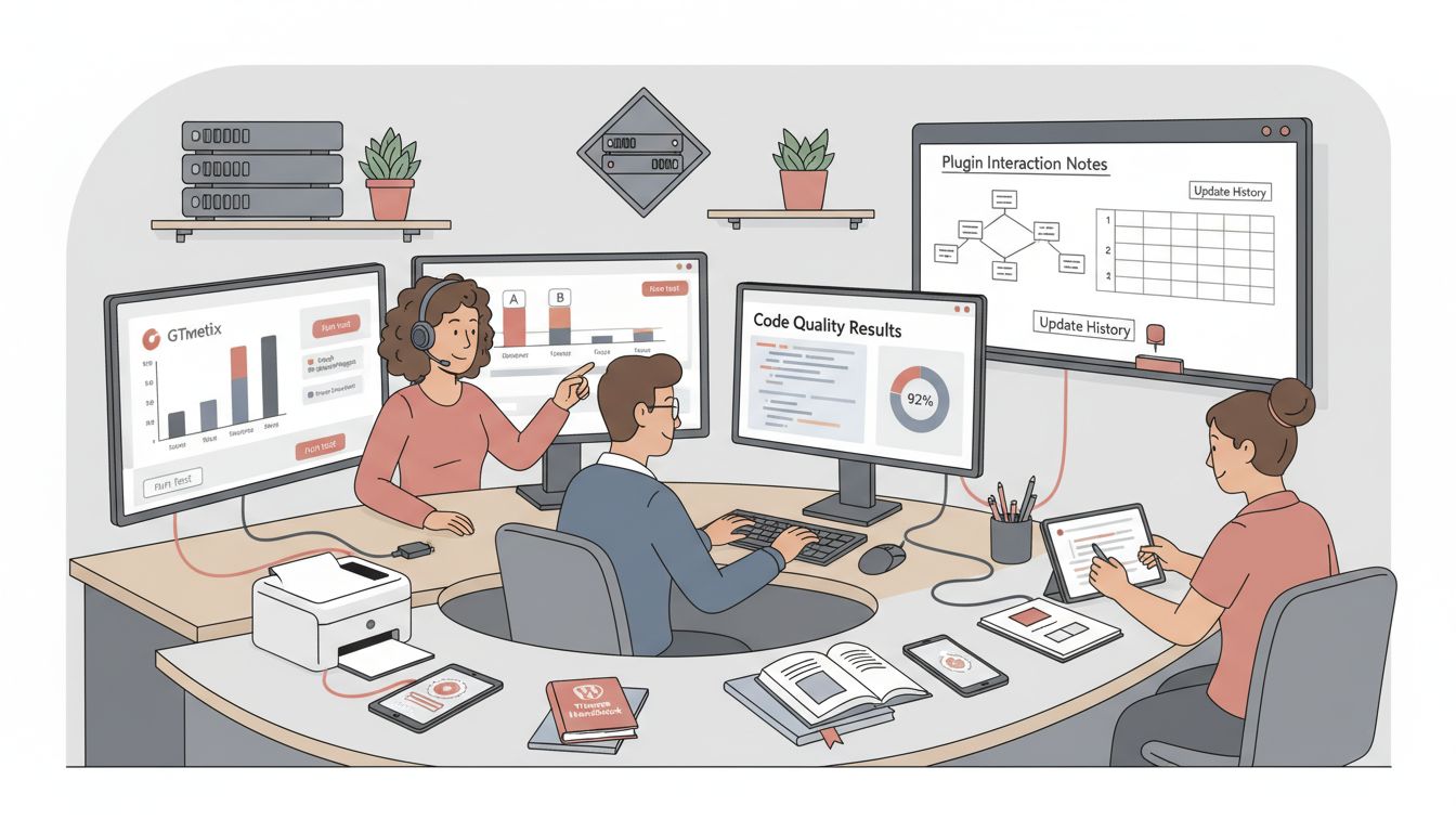 WordPress theme testing