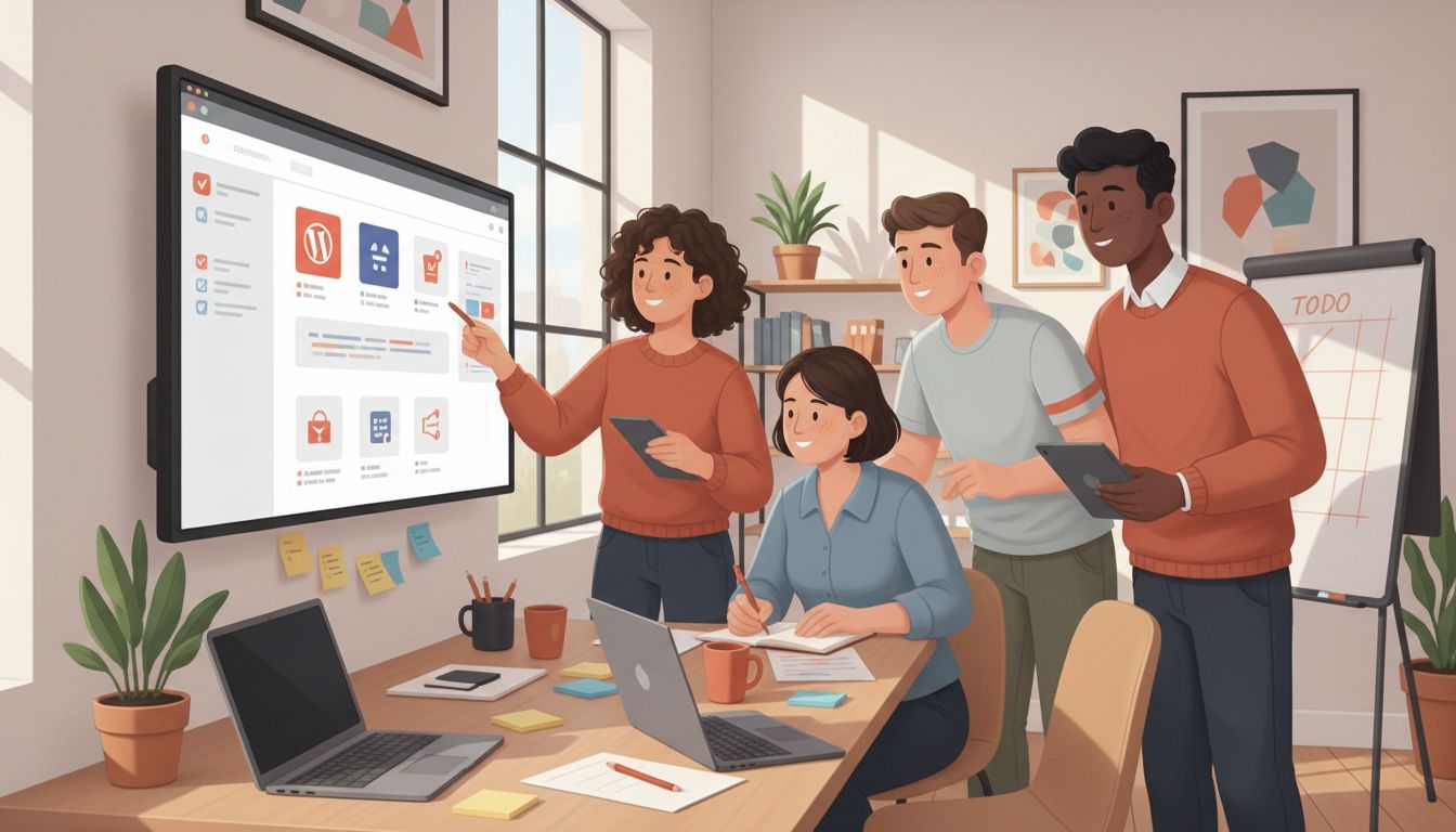 wordpress features teamwork