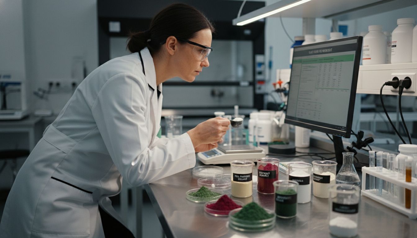 vegan supplement laboratory