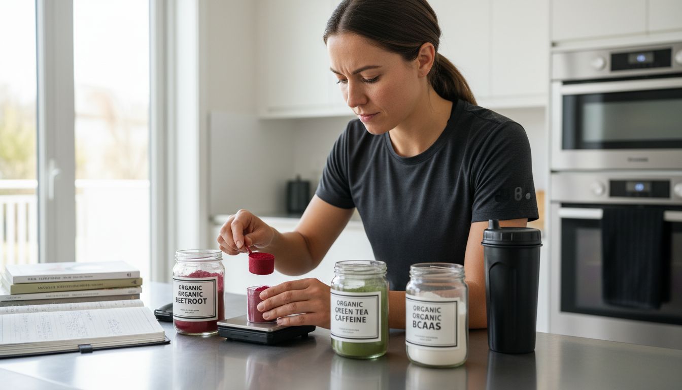 pre-workout ingredient preparation