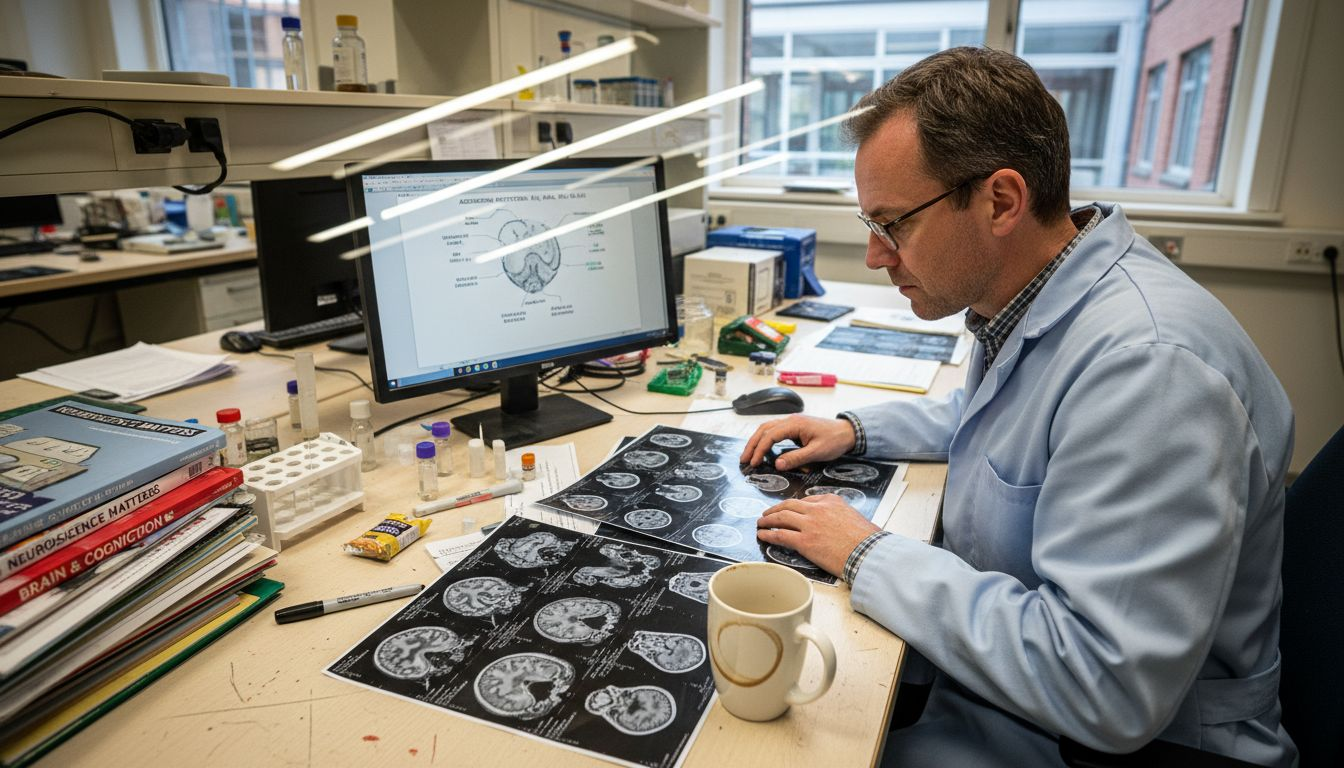 Scientist studying caffeine’s brain impact