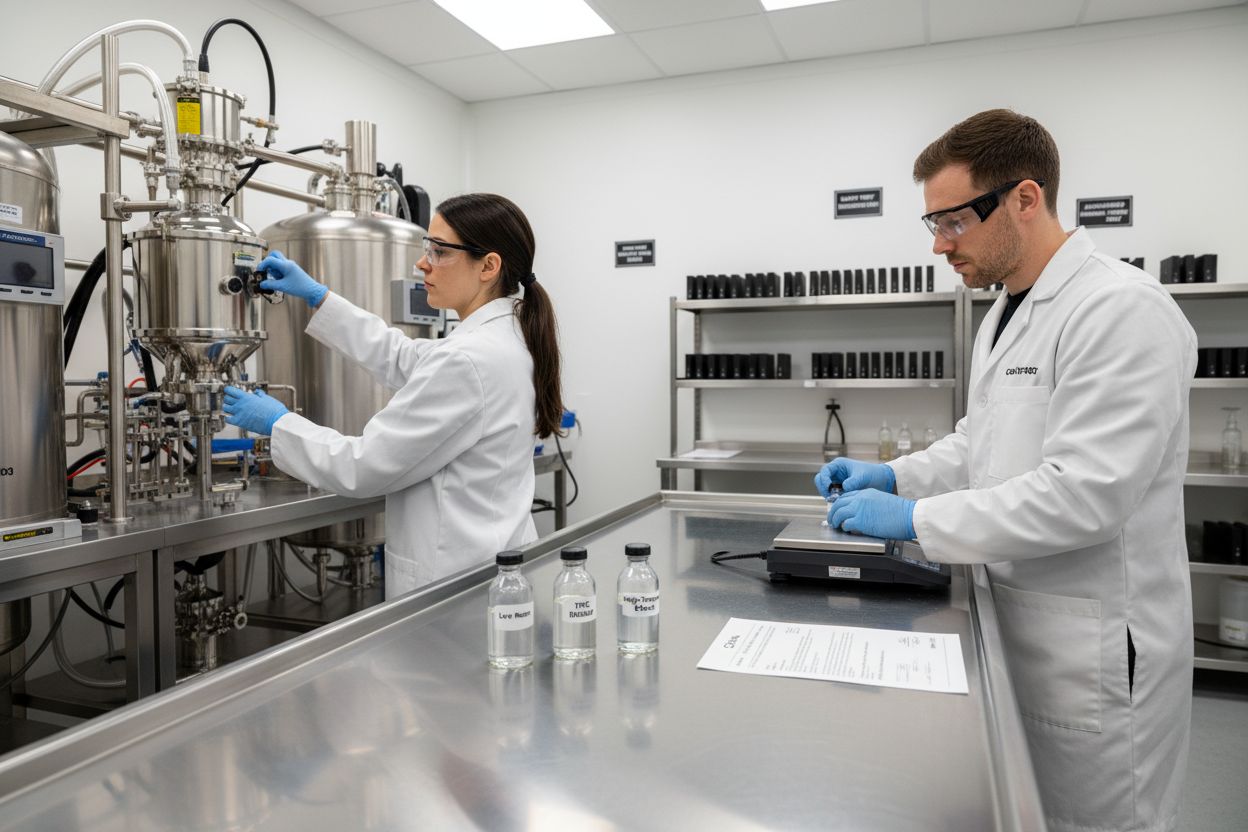 cannabis extraction lab