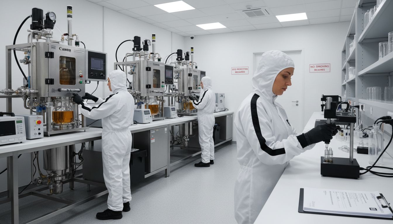 cannabis extraction laboratory