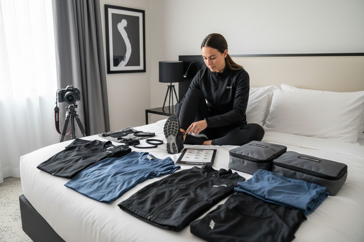 packing running apparel