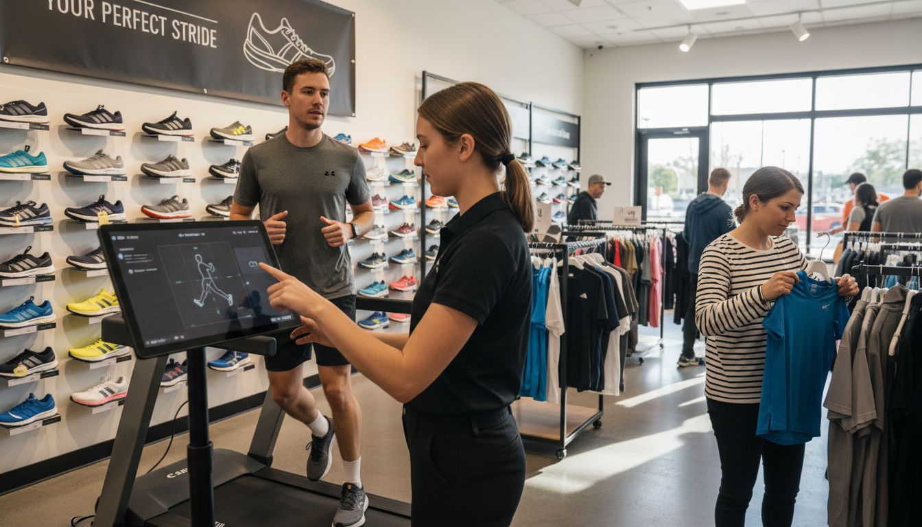 running shoe fitting